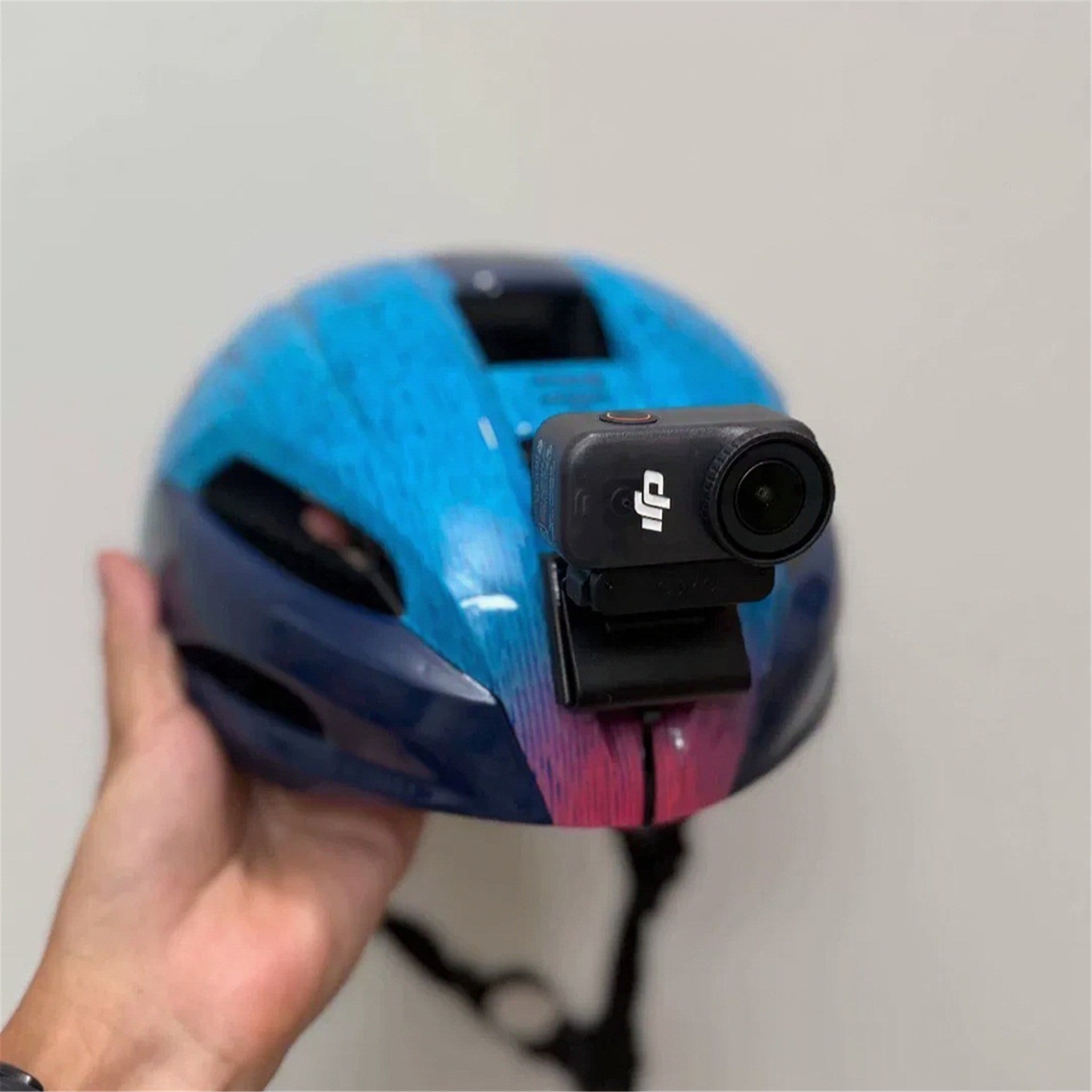 Cycling Helmet Camera Mount for DJI Osmo Nano & Insta360 GO 3S / GO Ultra