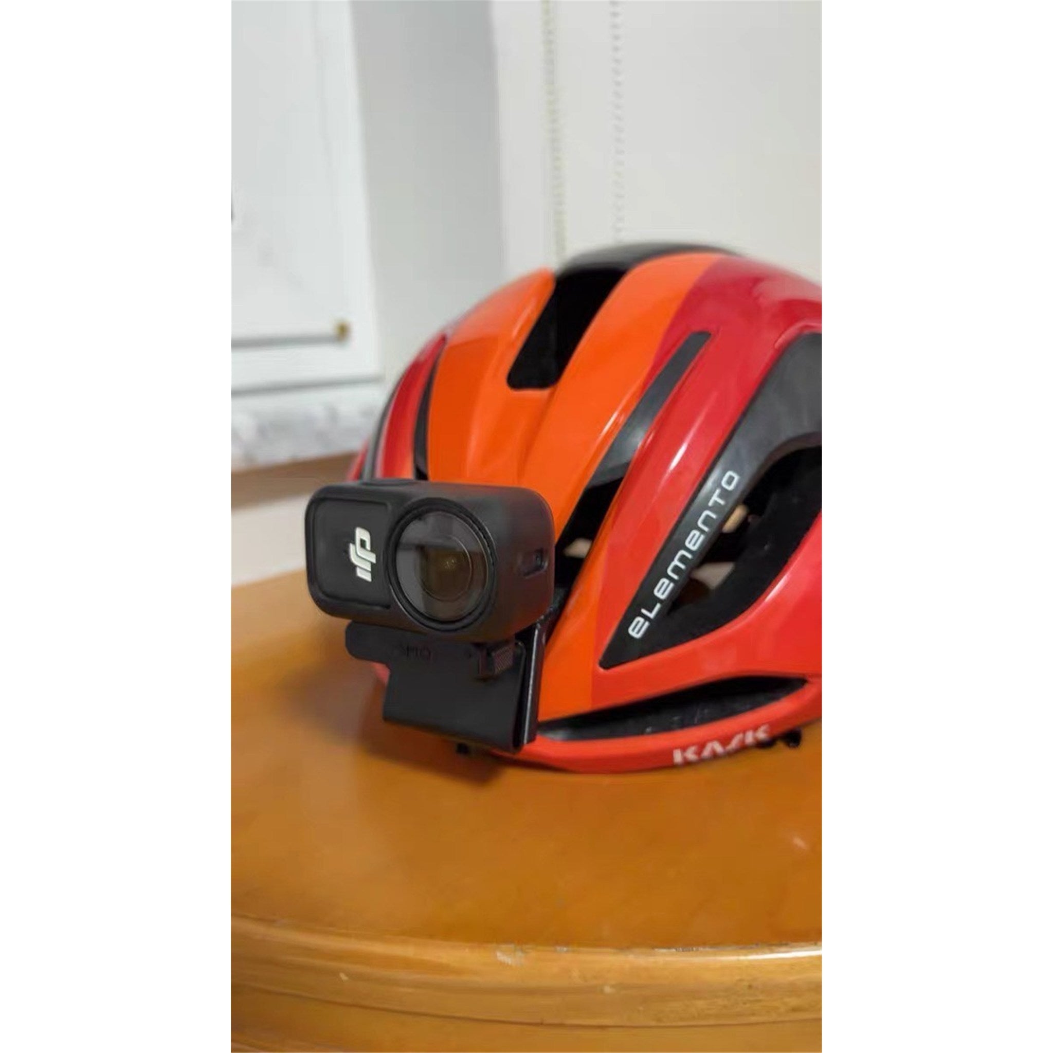 Cycling Helmet Camera Mount for DJI Osmo Nano & Insta360 GO 3S / GO Ultra