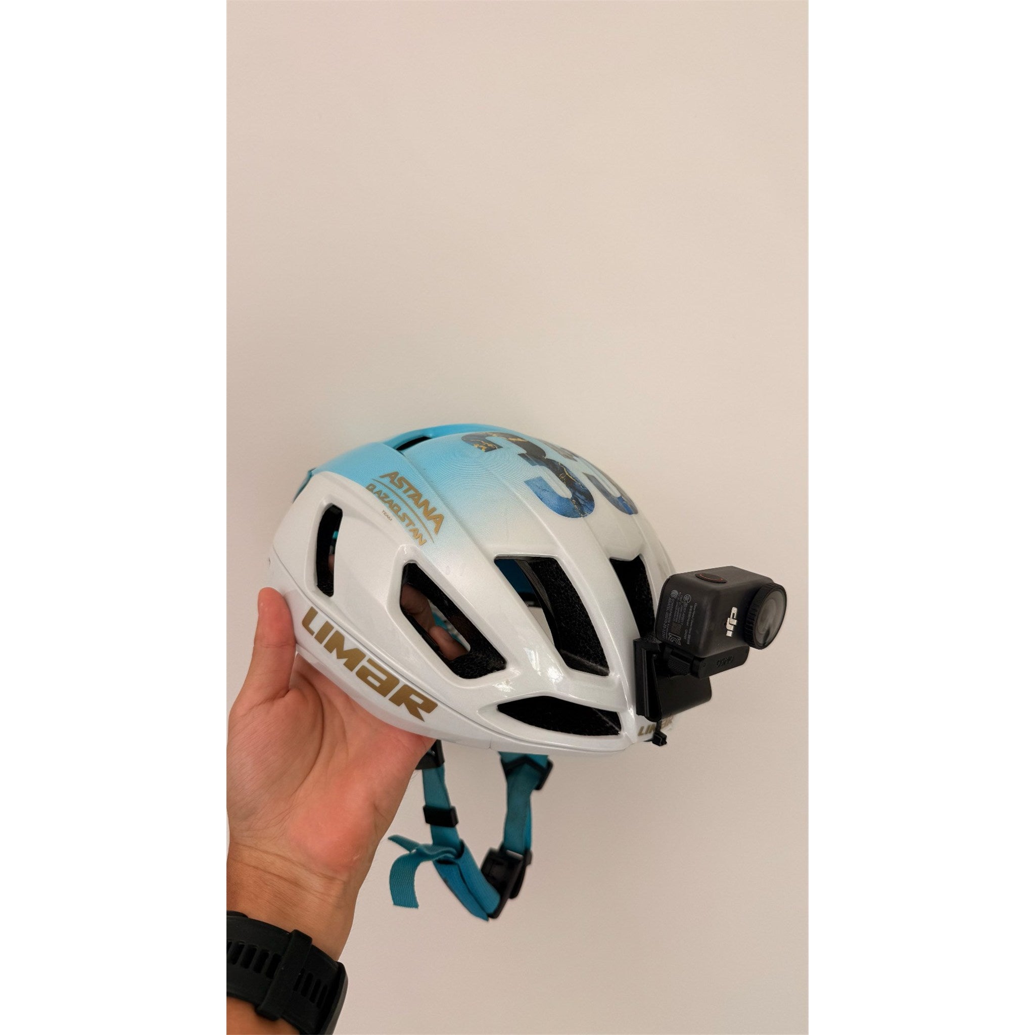 Cycling Helmet Camera Mount for DJI Osmo Nano & Insta360 GO 3S / GO Ultra