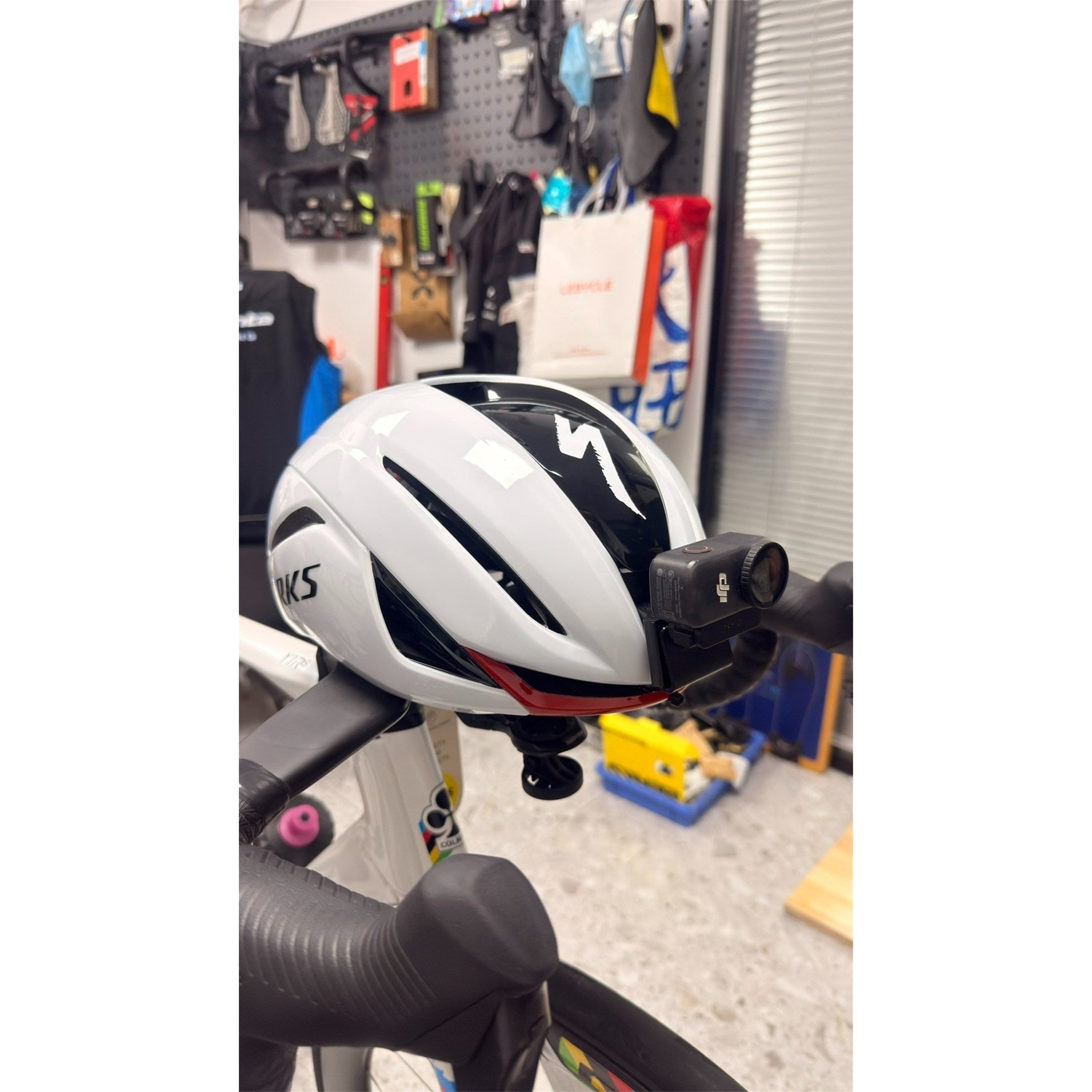 Cycling Helmet Camera Mount for DJI Osmo Nano & Insta360 GO 3S / GO Ultra