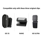 Cycling Helmet Camera Mount for DJI Osmo Nano & Insta360 GO 3S / GO Ultra